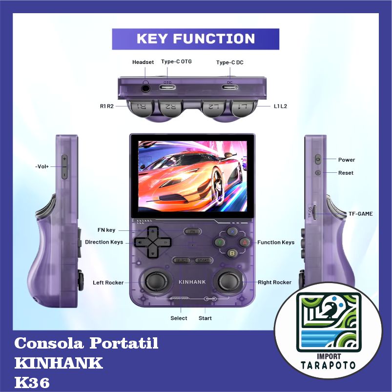 Video Consola Retro K36 Kinhank