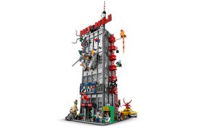 lego alternativo inkabricks daily bugle spiderman marvel