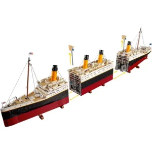 lego alternativo barco titanic peru