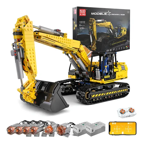 Escavadora_mould_king_13112_lego_alternativo_regalos_juguetes