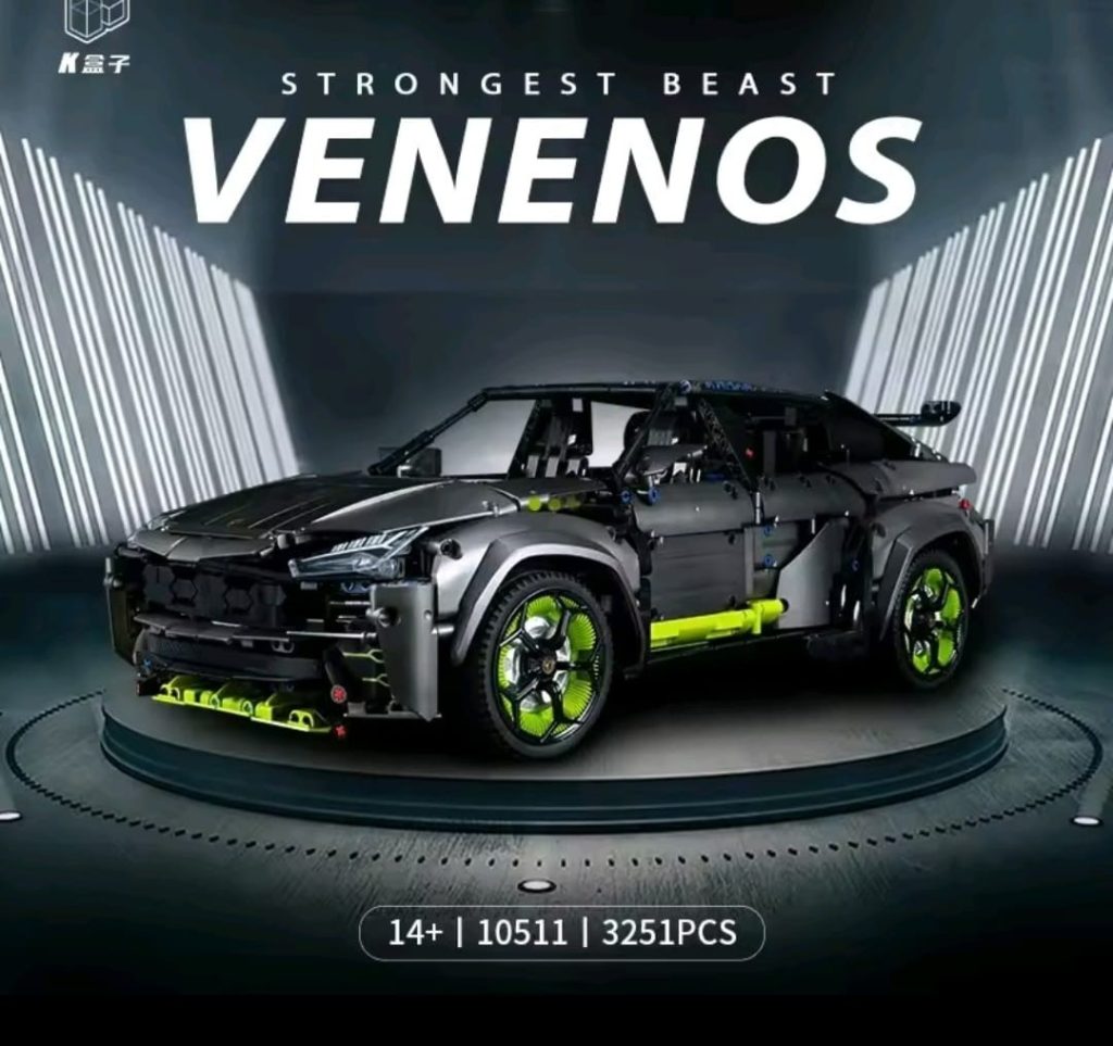 Beast Venenos Coche Deportivo Guly Lego Alternativo