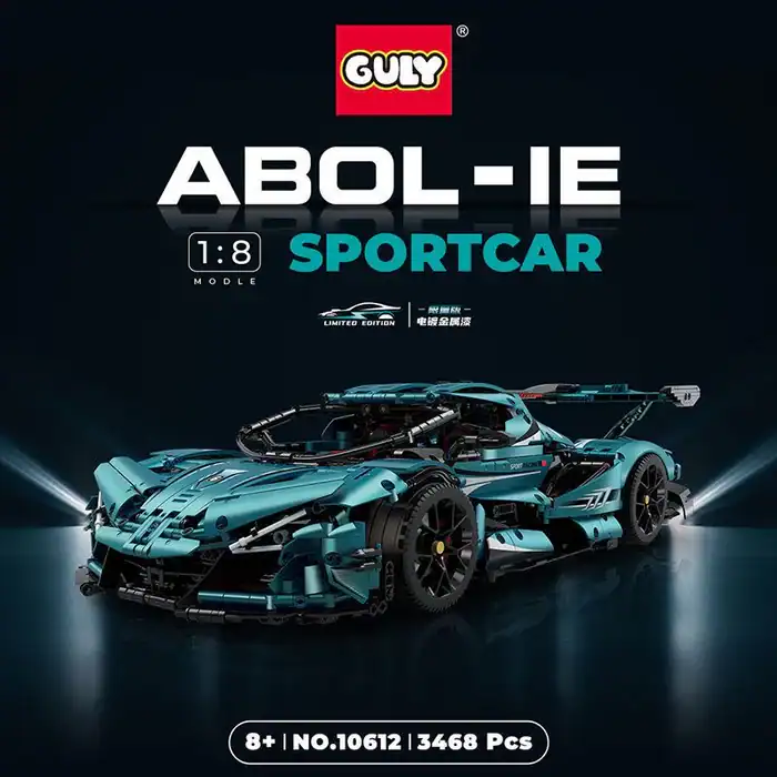 Abolie Sportcar Guly carros lego alternativo