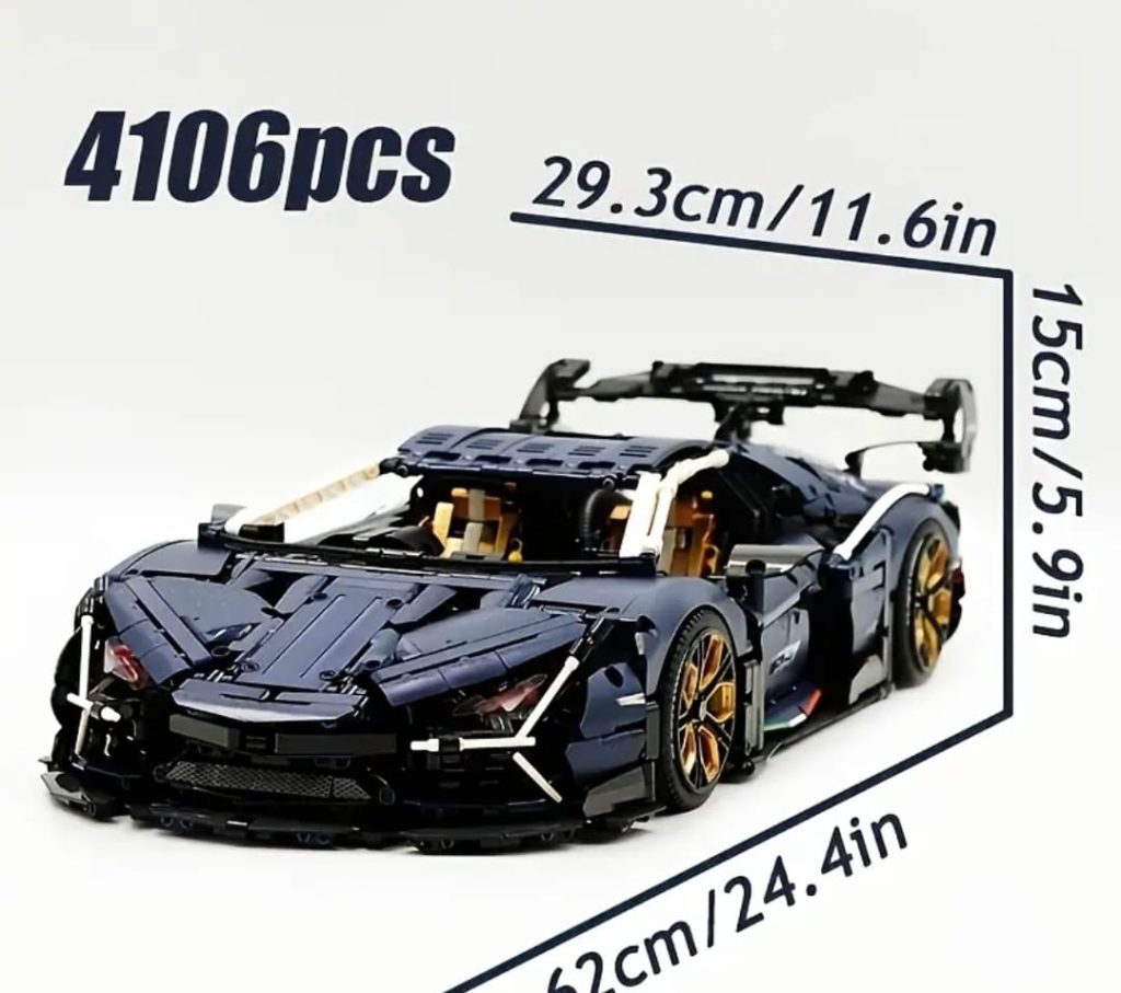 Lamborghini Aventador Guly Lego Alternativo