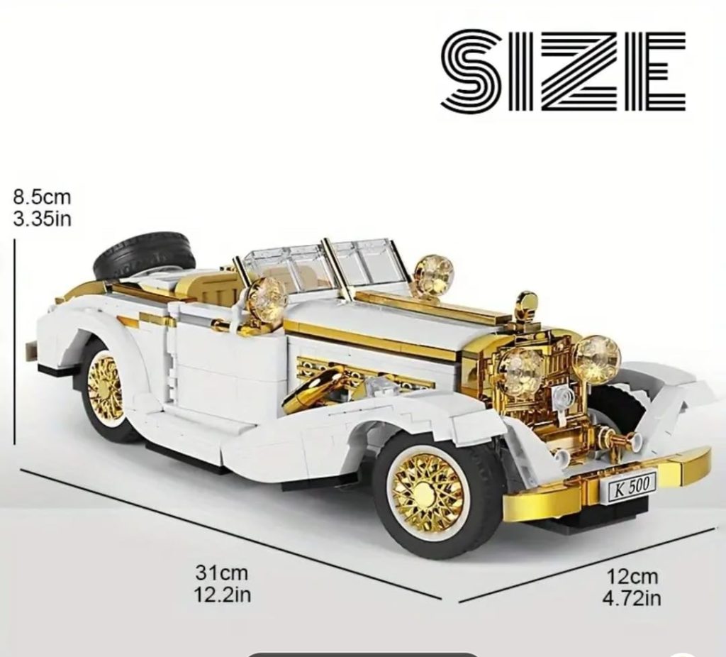 Mercedes Benz K500 Mould King Lego Alternativo