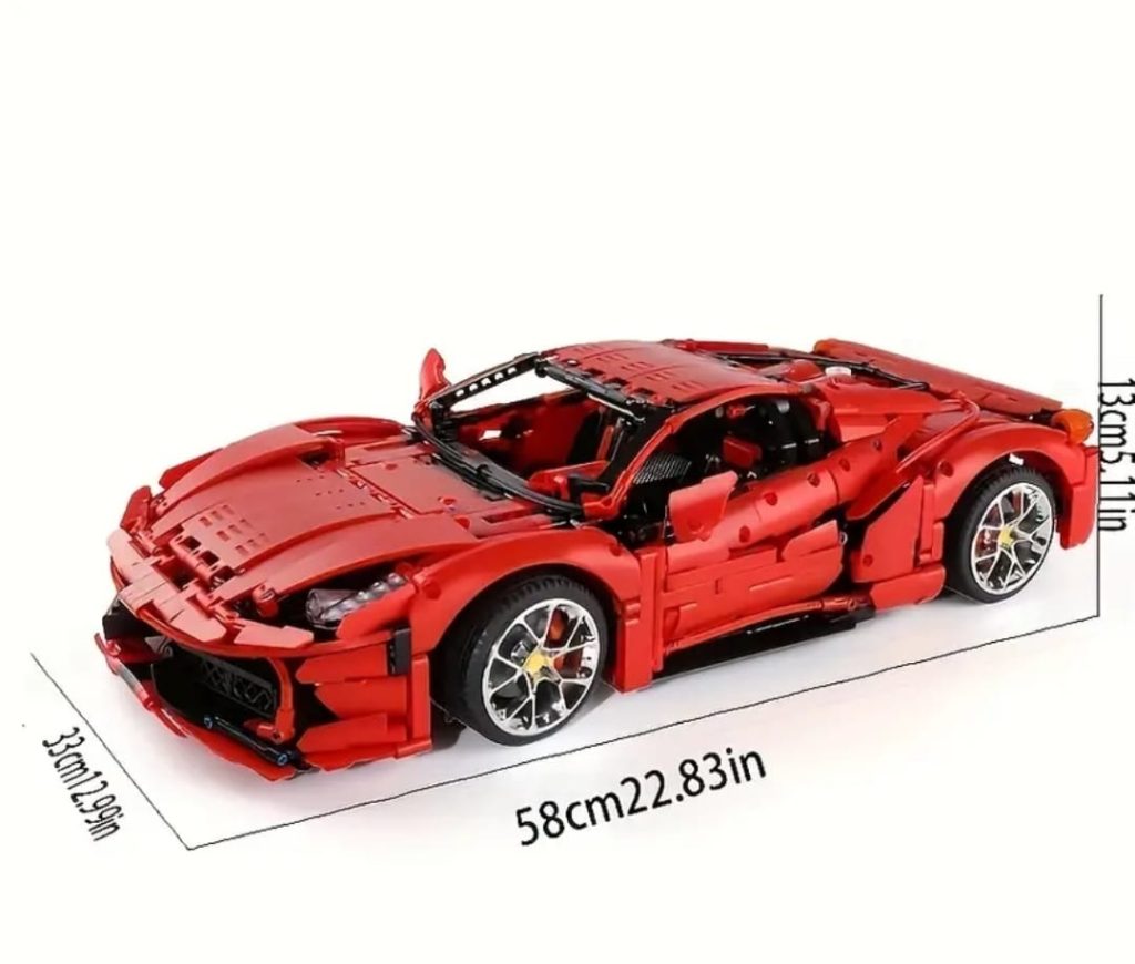 Super Racing Ferrari 458 Guly Lego Alternativo