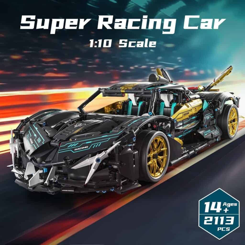Sport Car Machine Player lego alternativo