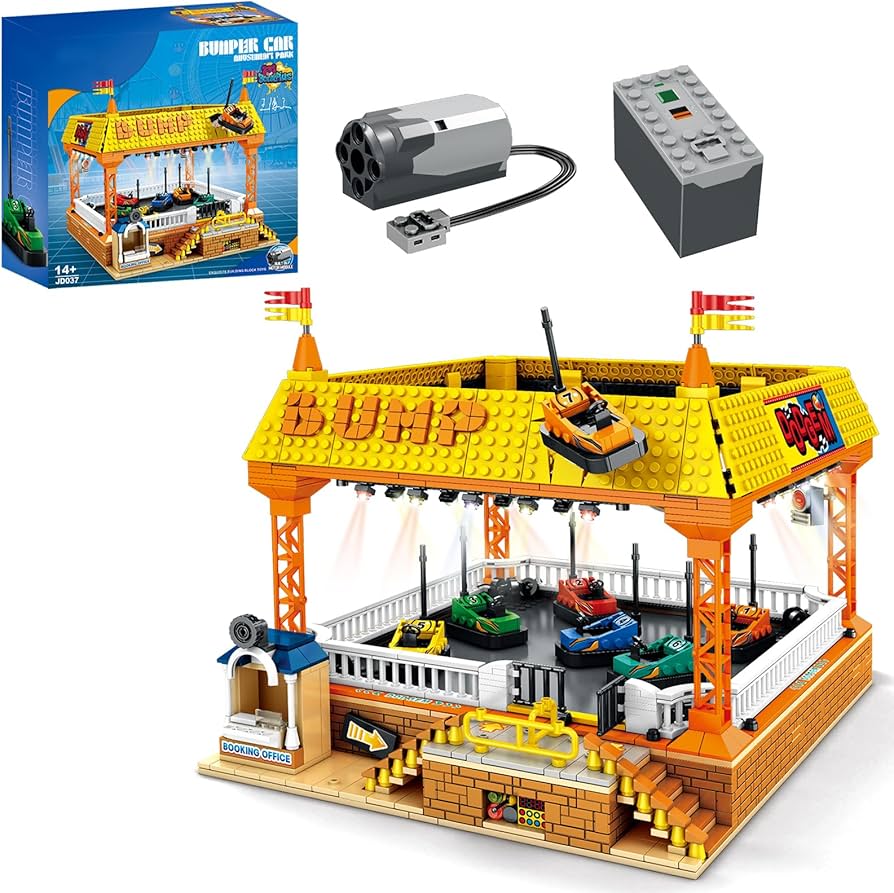 Parque de Atracciones Motorizado ALKR Lego alternativo