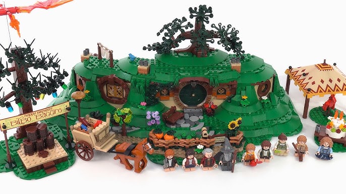 Villa Hobbit Señor de los Anillos Lego alternativo