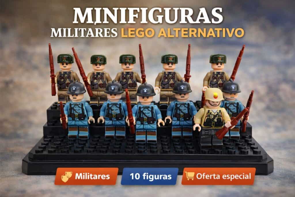 minifiguras militares lego alternativo Peru