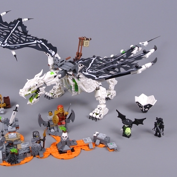 Dragón Brujo de los Muertos Lego alternativo
