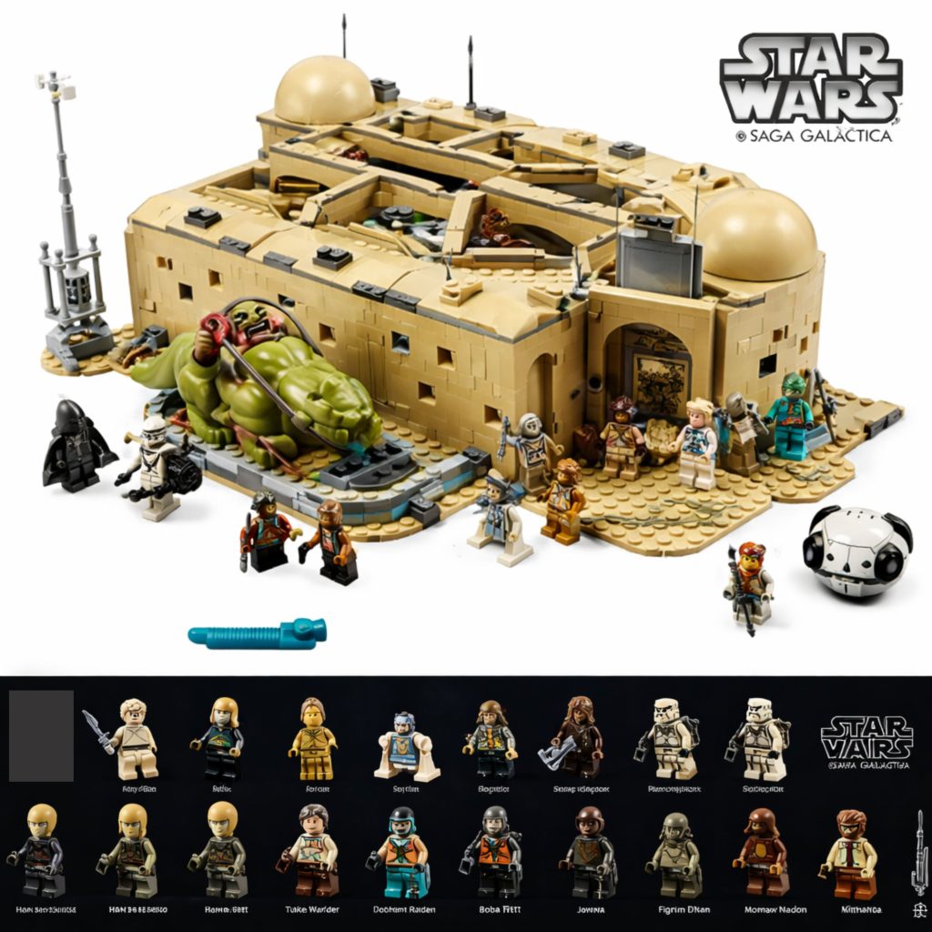 Cantina de Mos Eisley Star Wars Lego Alternativo