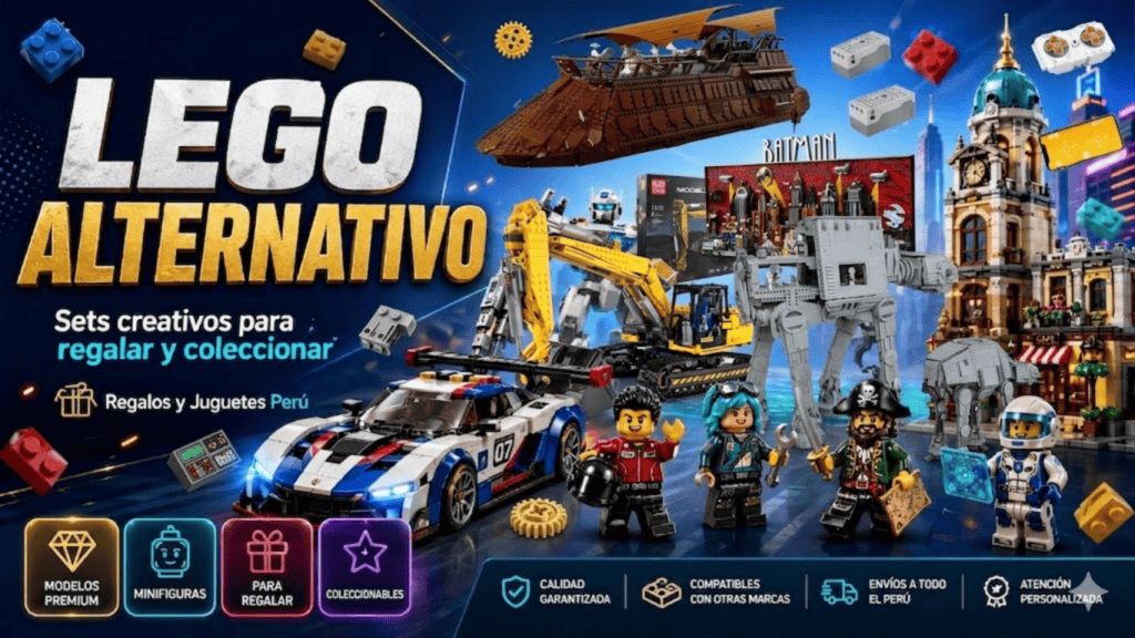 Lego alternativo en Perú para regalos y juguetes