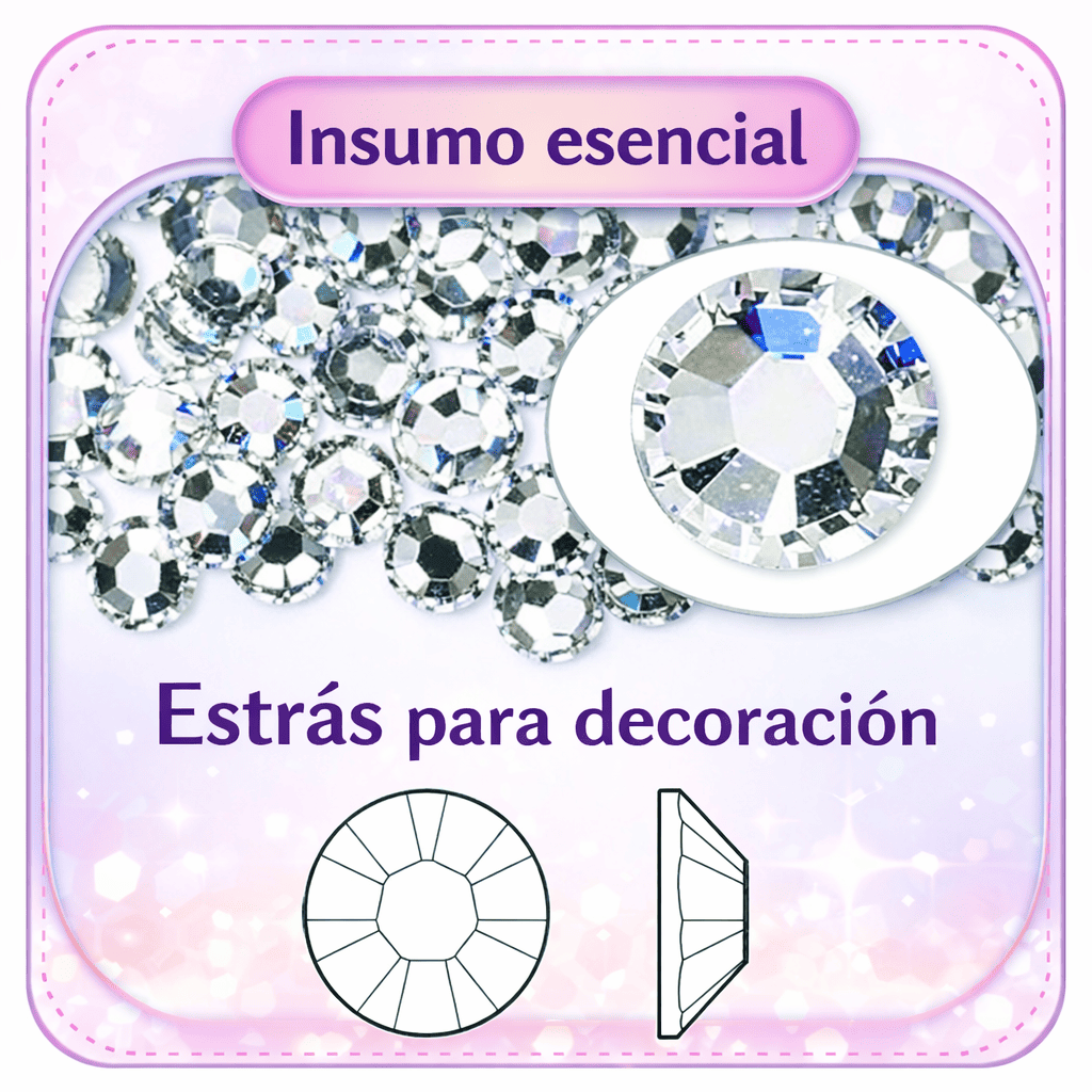 Estrás para decoración manualidades para regalar
