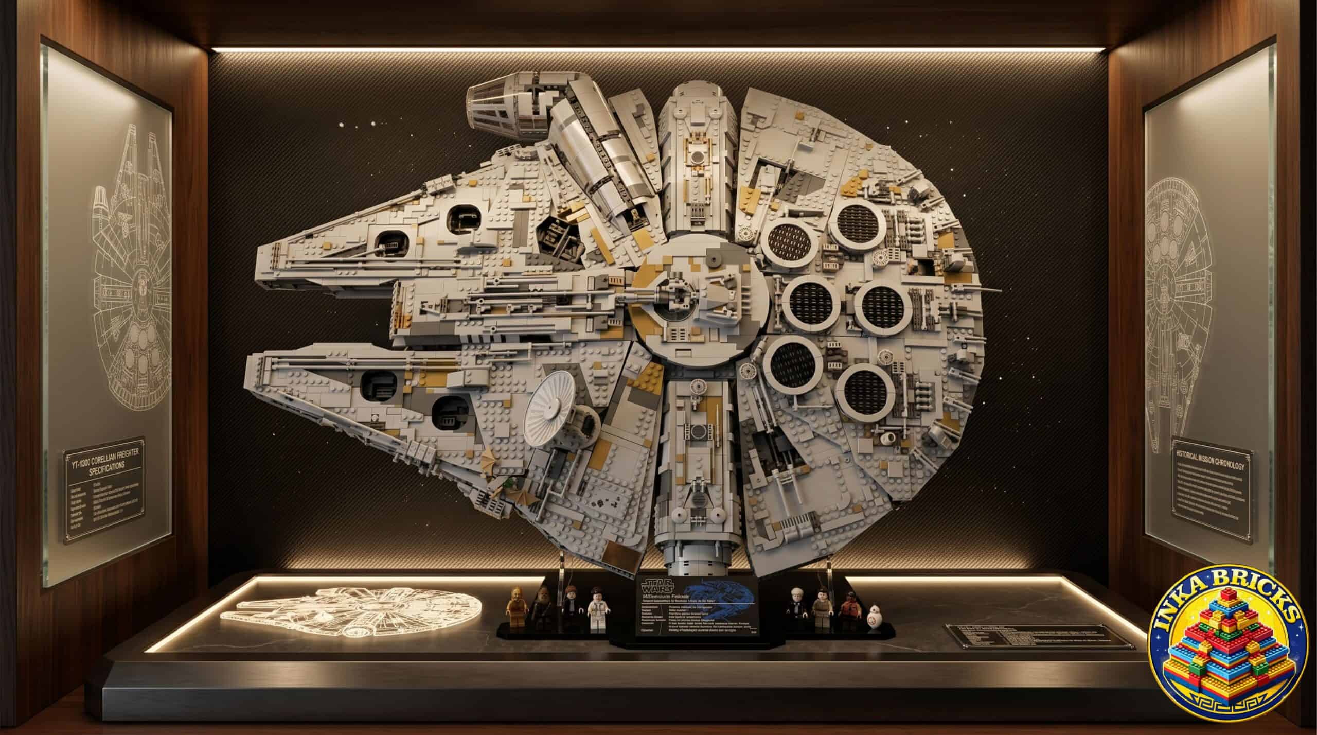 lego halcon figuras grandes de lego star wars