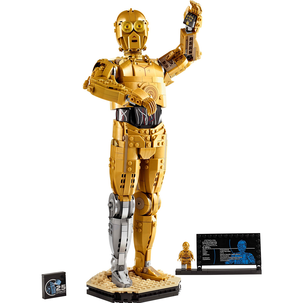 C-3PO Star Wars Lego Alternativo