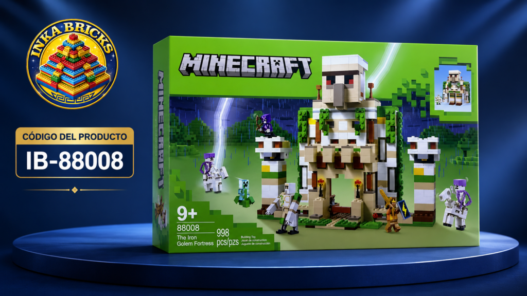 minecraft_lego_alternativo_the_iron_goldem_fortress_regalos_juguetes_peru
