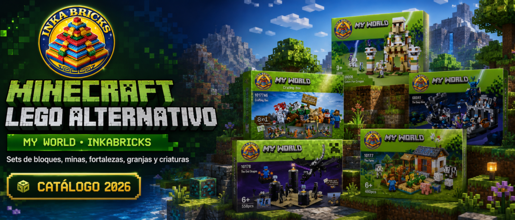 Minecraft Lego Alternativo y My World en Perú – Catálogo Inkabricks