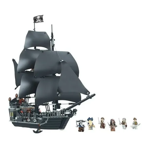 La Perla Negra Lego Alternativo 804 piezas con 6 minifiguras