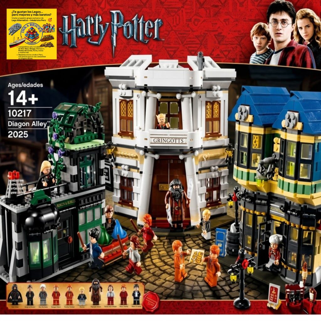 Diagon Alley Harry Potter lego alternativo