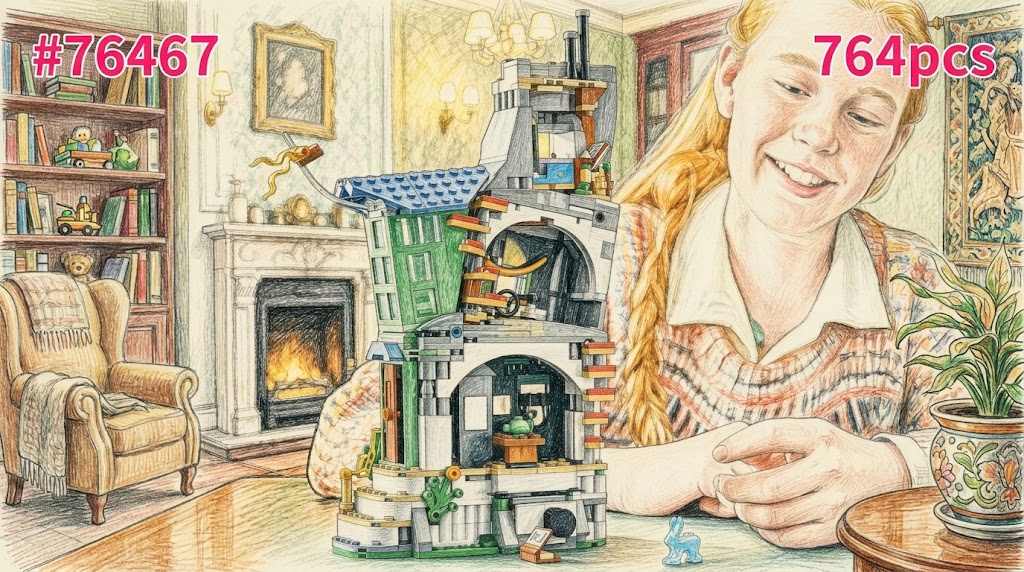 Casa de Luna Lovegood Harry Potter lego alternativo