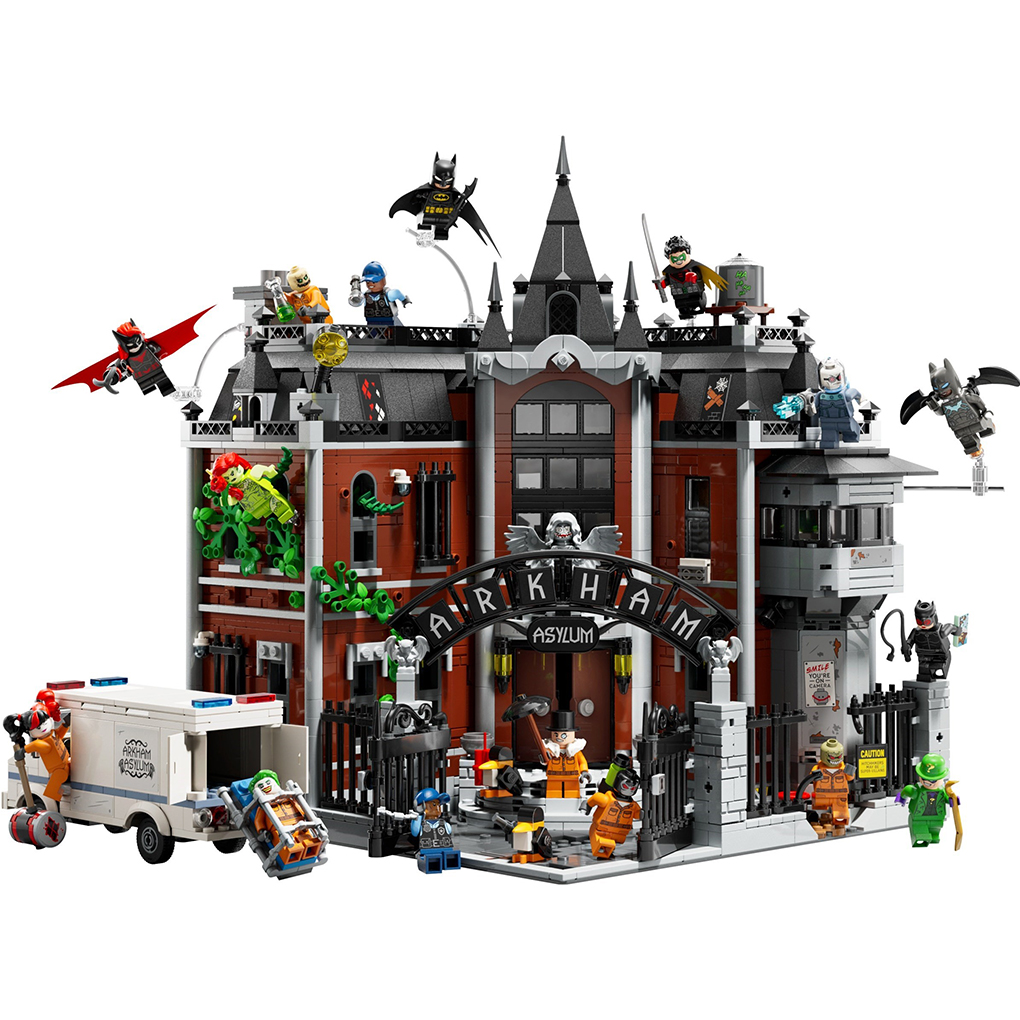 Batman Arkham Asylum LEGO Alternativo en Perú – Asilo Arkham con 16 Minifiguras