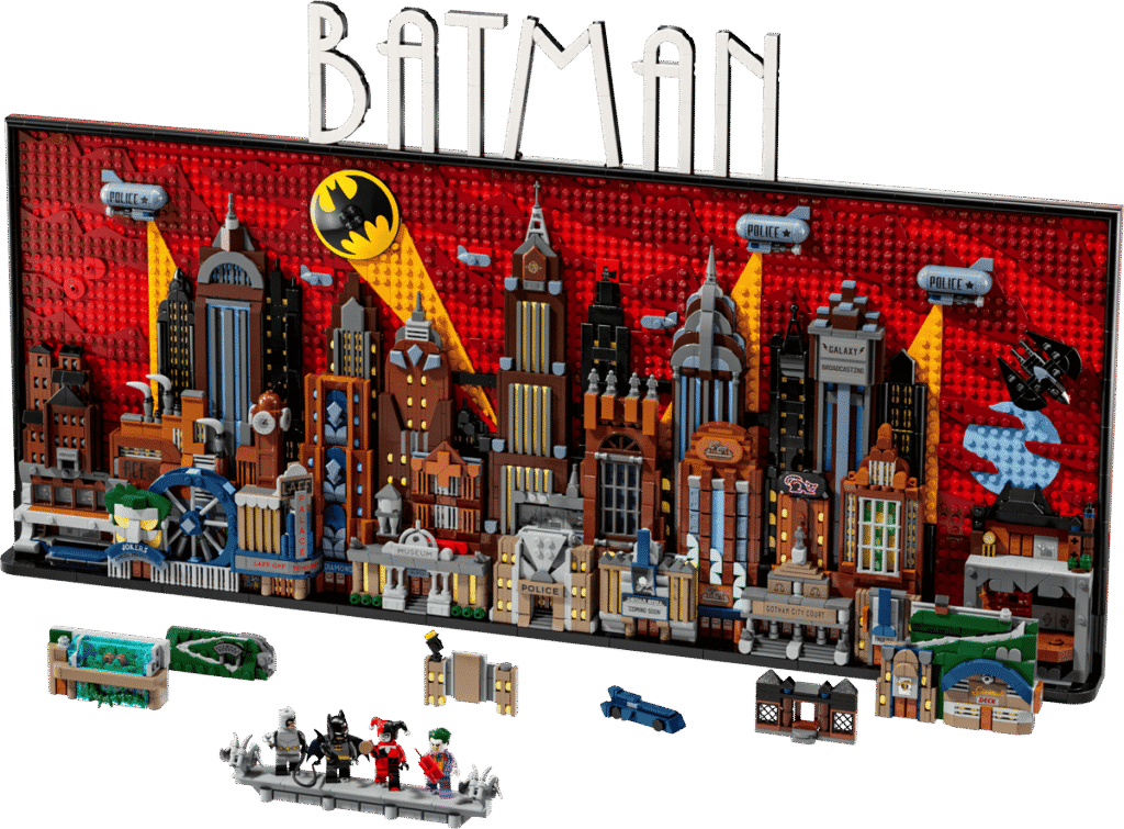 Gotham City Batman cuadro LEGO alternativo