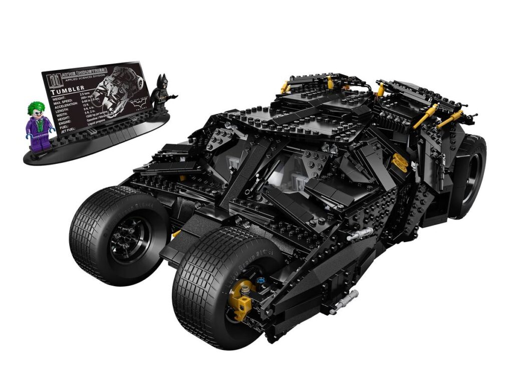 Batman Tumbler LEGO alternativo El Caballero Oscuro