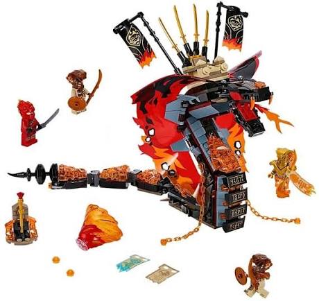 Colmillo de Fuego Lego alternativo Ninjago Ninja Go Perú
