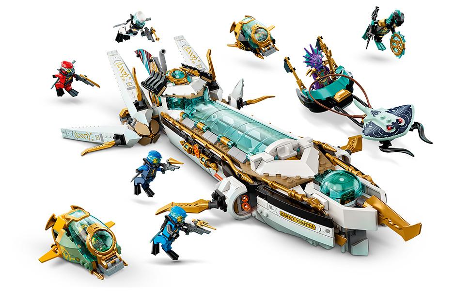 Hydro Bounty Lego alternativo Ninjago Ninja Go Perú
