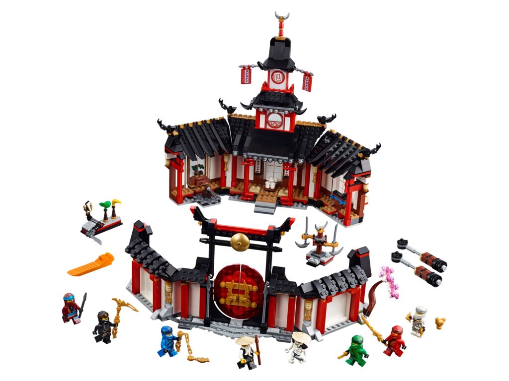 Monasterio del Spinjitzu Lego alternativo Ninjago Ninja Go Perú